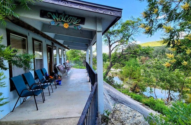 On the river Frio Family Getaway