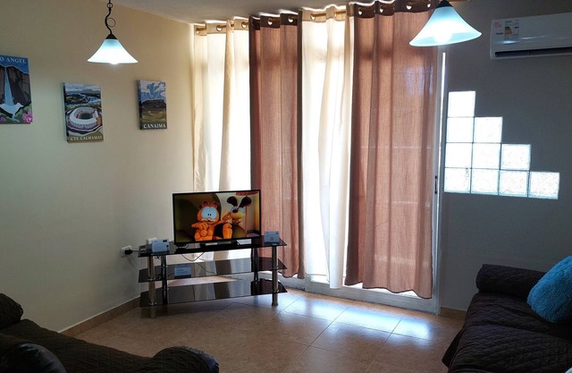 One bedroom apartment in Guayana City with WiFi, A/A, kitchen and living room.