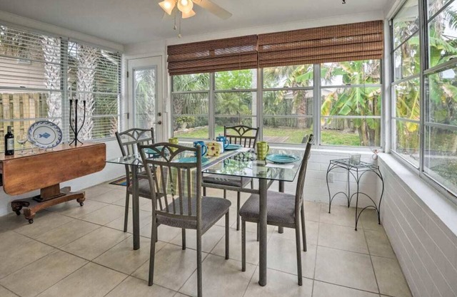 Ormond Beach home w/patio, 1 block to the beach