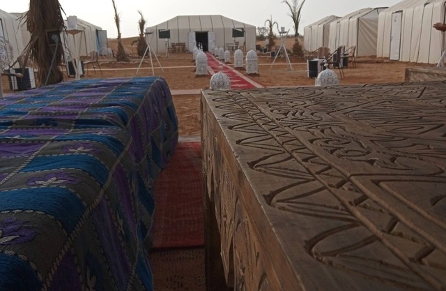 Our hotel is quiet and out of the center of Merzouga 4 km and closer welcome?