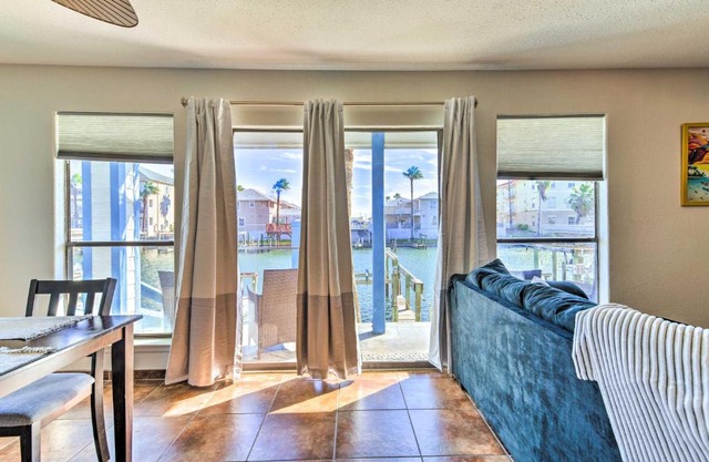 Padre Island Retreat on Canal - 2 Mi to Beach!