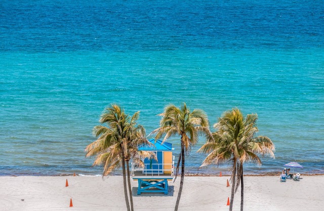 Palm Lined Oasis Walk To Beach