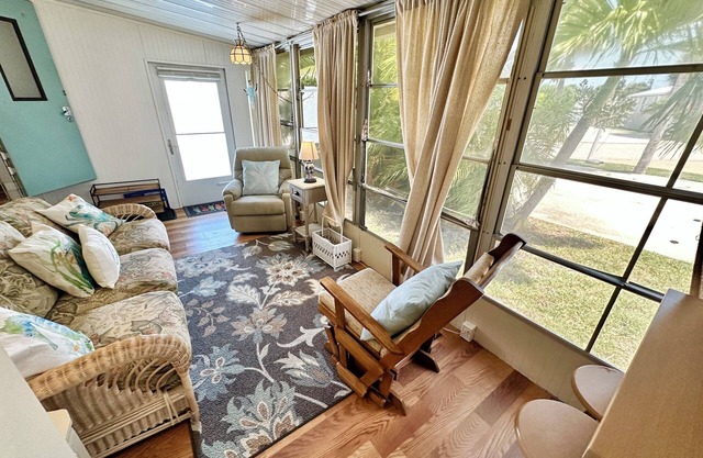Paradise in this immaculate 2 bed 1 Bath 1978 beach bungalow.