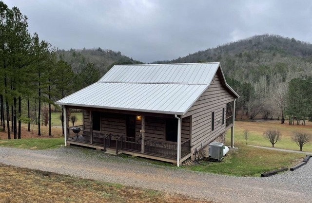 Peaceful family cabin near fishing with over 100 acres of mountain and field trails to explore! by RedAwning