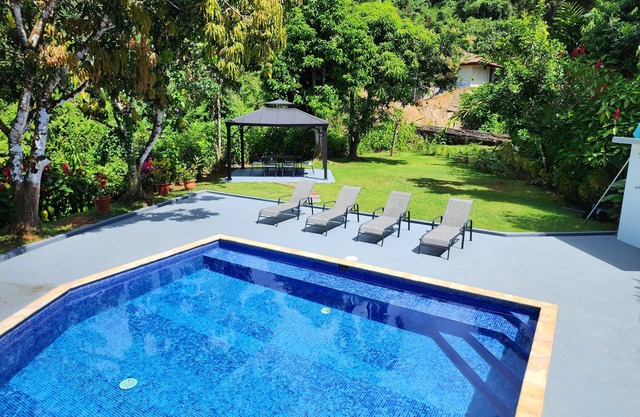 Peaceful Tranquility overlooking the Jungle and Sea