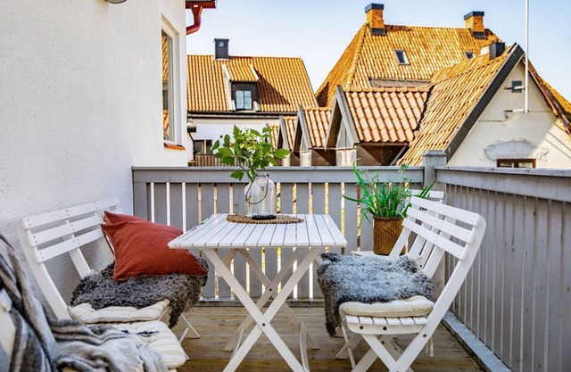 Penthouse in the middle of Visby with charm and perfect location!