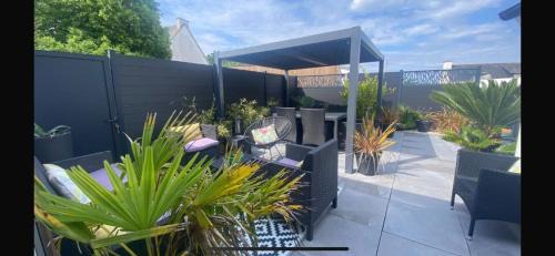 Penty avec terrasse 5min plage