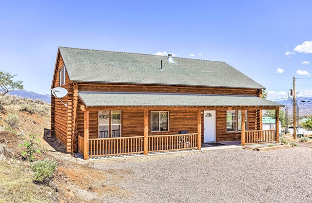 Pioche Family Cabin w/View - Walk to Main St!