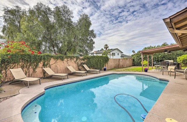 Poolside Oasis in Glendale with Desert Surroundings!
