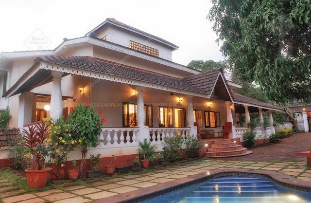 Portuguese Private Pool 4 bed Vagator Villa