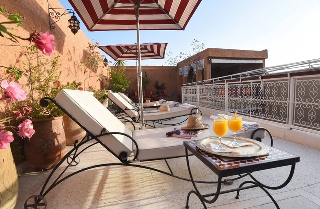 Private ensuite room in traditional Marrakech riad