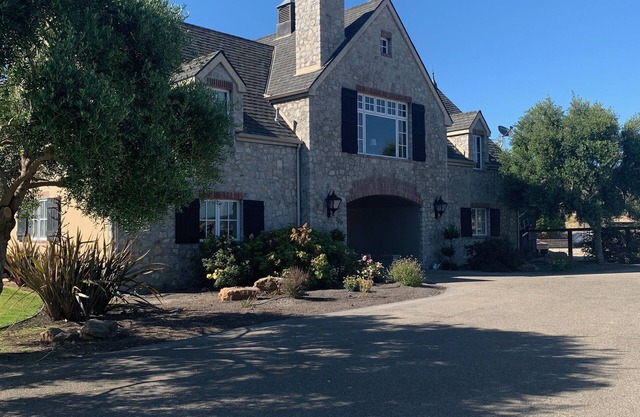 Private French Country Ranch Home