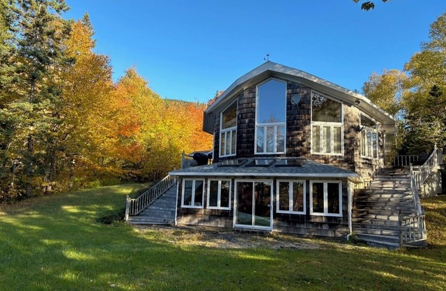 Private Home Surrounded by 180 Forested Acres on Otter Harbour, Cape Breton