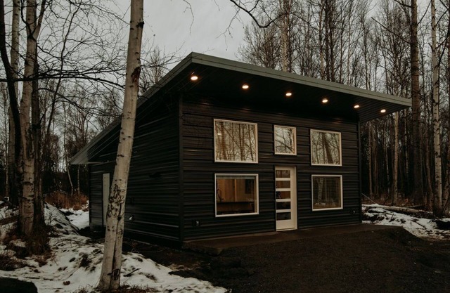 Private, modern escape right in town. Glacier Chalet Guest House.