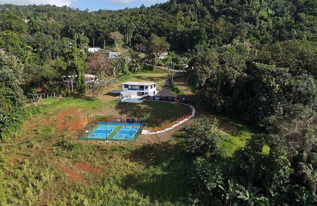 Private Pickleball Oasis + Pool + 15 Min to Beaches & El Yunque, 30 Min Airport