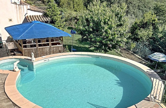 Private pool villa not overlooked