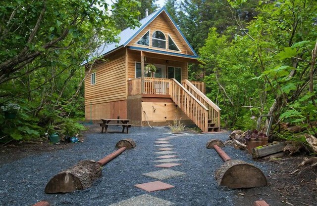Privately situated amongst the peaceful trees, just a short walk to Lost Creek!