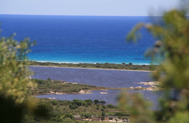 Quiet apartment, large terrace on the mountainside, sea view, WiFi, garden, green energy