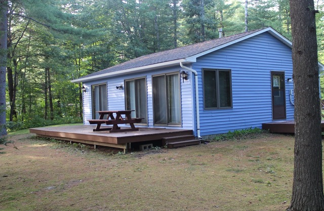 Quiet Lakefront Cabin with Private Fire Pit, Beach and Dock