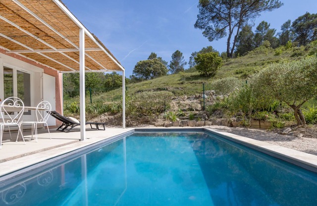Quiet little Garrigue paradise with private pool, 3 bedrooms and air conditioning throughout