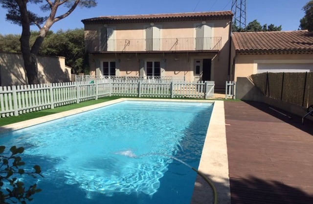 Quiet, non-isolated pool villa