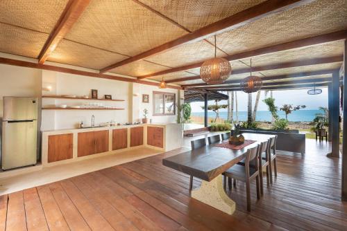Rare Beachfront Villa - 2BR - 6 Pax Private Pool on Tuason Surf Spot