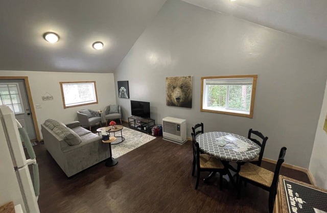 Raven’s Landing #8 cozy private cabin Northern Lights