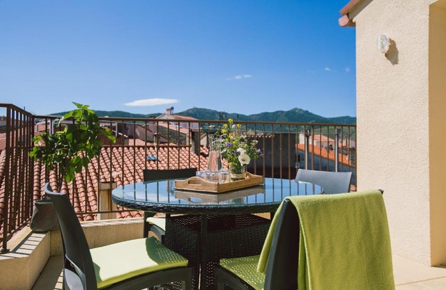 Regina's Banyuls Terrace apartment