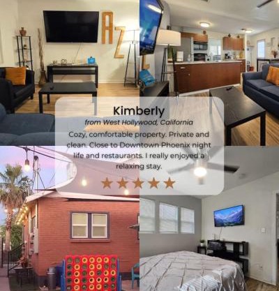 Renovated APT Downtown Phoenix Beautiful Patio