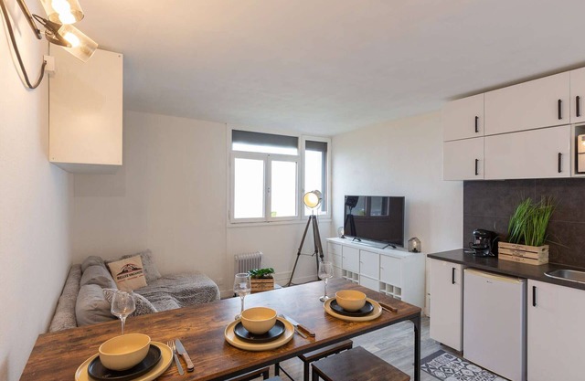 Renovated studio at the slopes, perfect for families