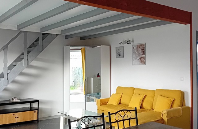 Rental atypical house Ardèche, one of the most beautiful villages in France VOGÜÉ