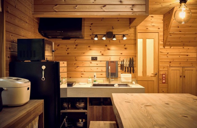 Rental villa in the forest Wooden deck roof Cypr / Agatsumagun Gunma