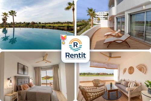 RentitSpain Apartamento Serena Terraza con vista a Golf