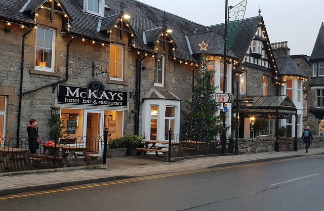 Right in the centre of Pitlochry!