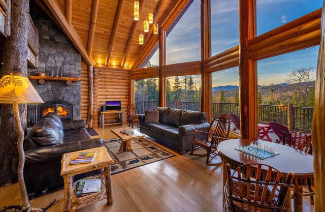 River Road Loj - Lake Placid log cabin rental