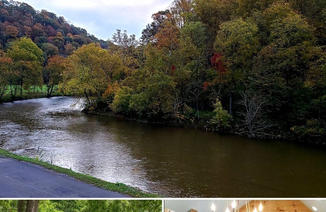 RiverBerry - Mountain Cottage on Riverfront - Secluded Comfort - Pets Stay Free!