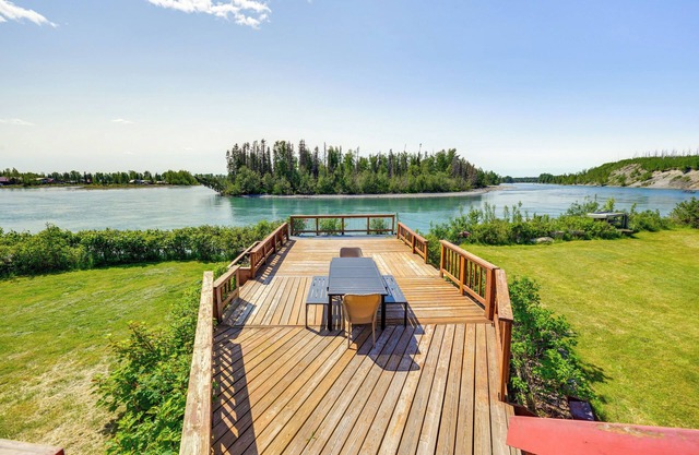 Riverfront Retreat w/Fishing Dock in Sterling!