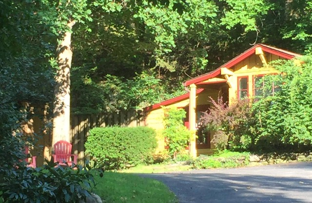 Romantic, 1 bedroom cottage walking distance to downtown, pet friendly, private.