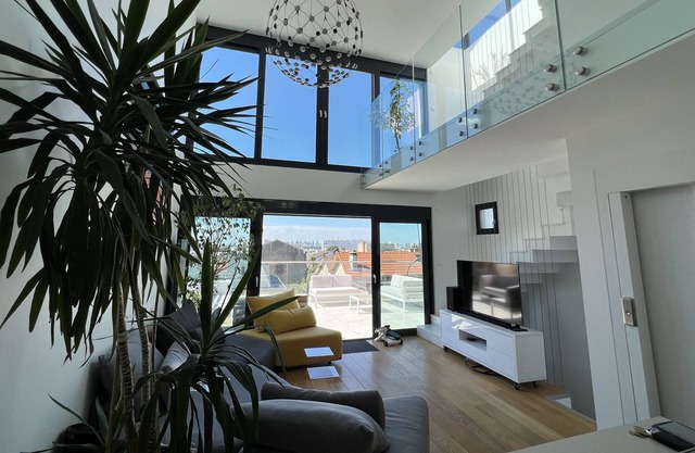 Rooftop luxury apartment, Jacuzzi