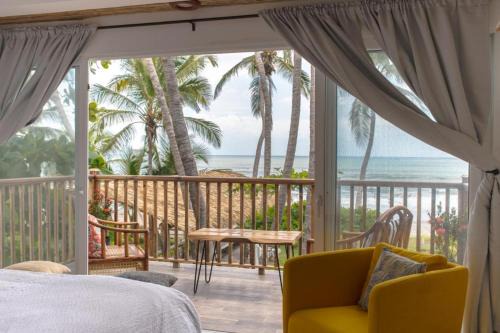 Room in Lodge - Sandia 8 - Double room with sea view, terrace or balcony