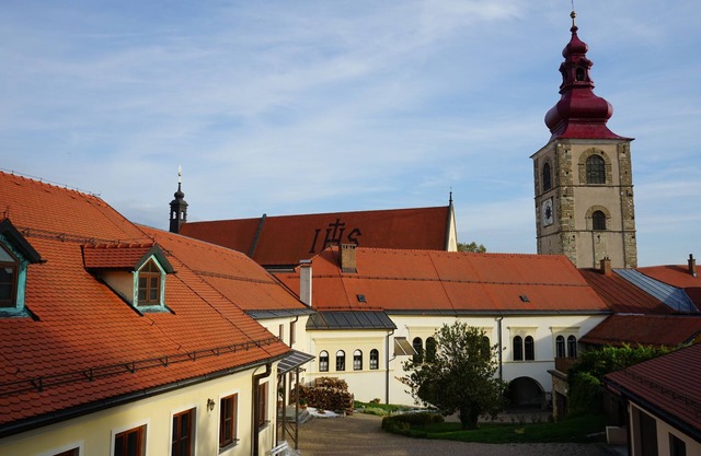 Rooms in city center with a castle view
