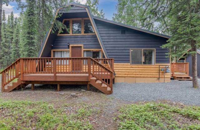 Rustic & Chic Alaskan A-Frame