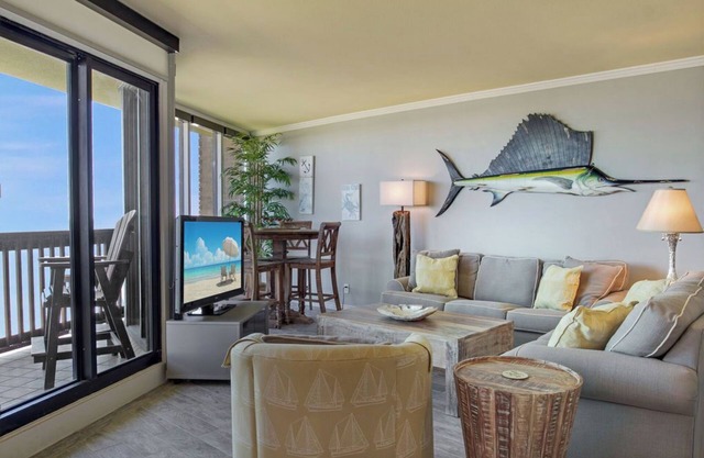 Sandpiper Condominiums 703, Panoramic Gulf Views w/direct access to Mustang Island/Port A beaches.