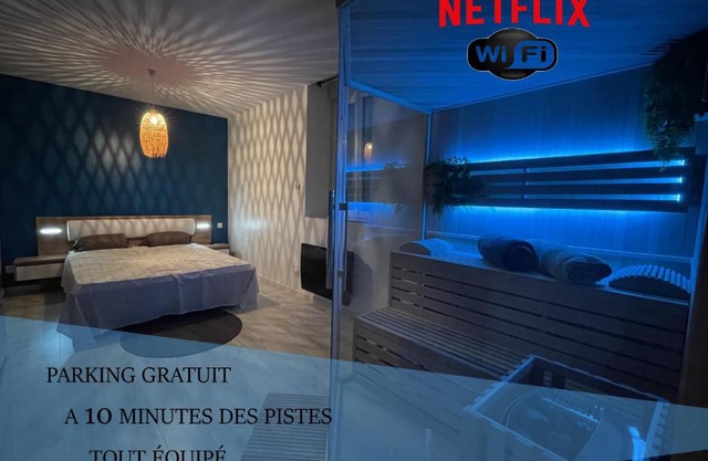 Sauna en bord de rivière