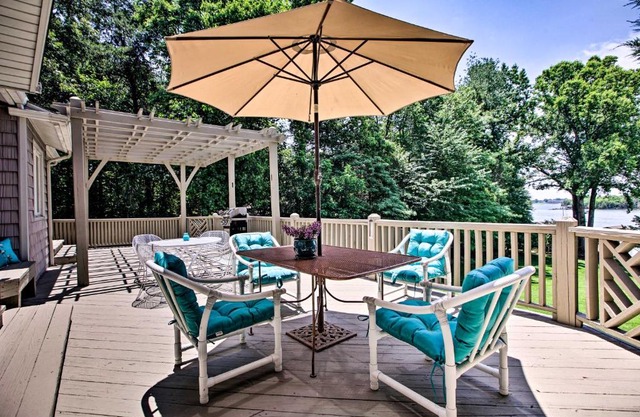 Scenic Smith Mountain Lake Getaway with Deck and Dock!