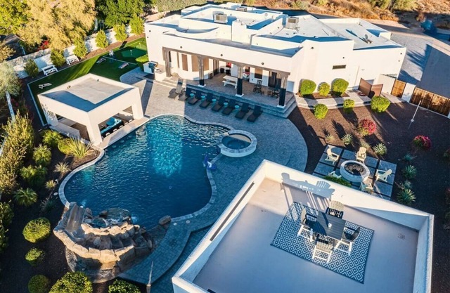 Scottsdale Luxury Villa Pool, Hot Tub, & Games