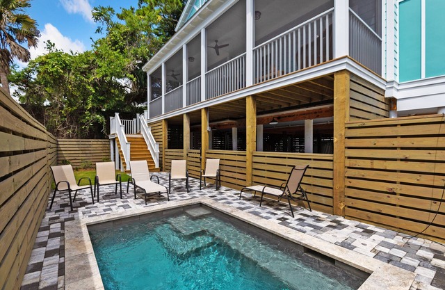 Sea Breeze Collection: Spacious 15BR Retreat Steps from Folly Beach!