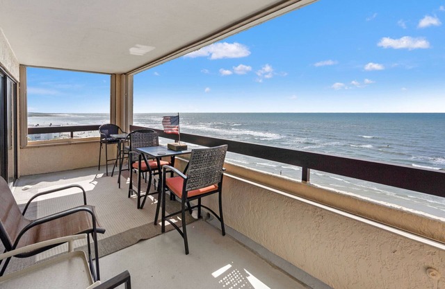 Sea Pointe 702: End unit with endless shoreline views, overlooking sought-after Cherry Grove Point.