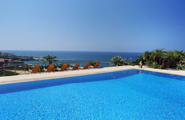 Seafront Villa Paradise above Sea Caves