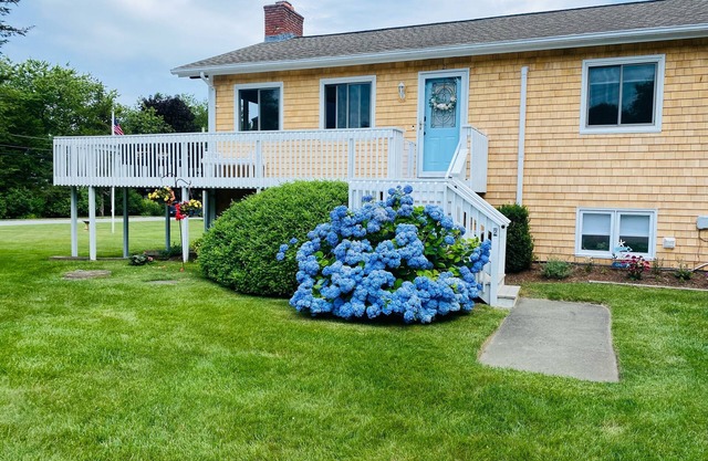Seaside charm meets modern comfort at the Nautical Nest!